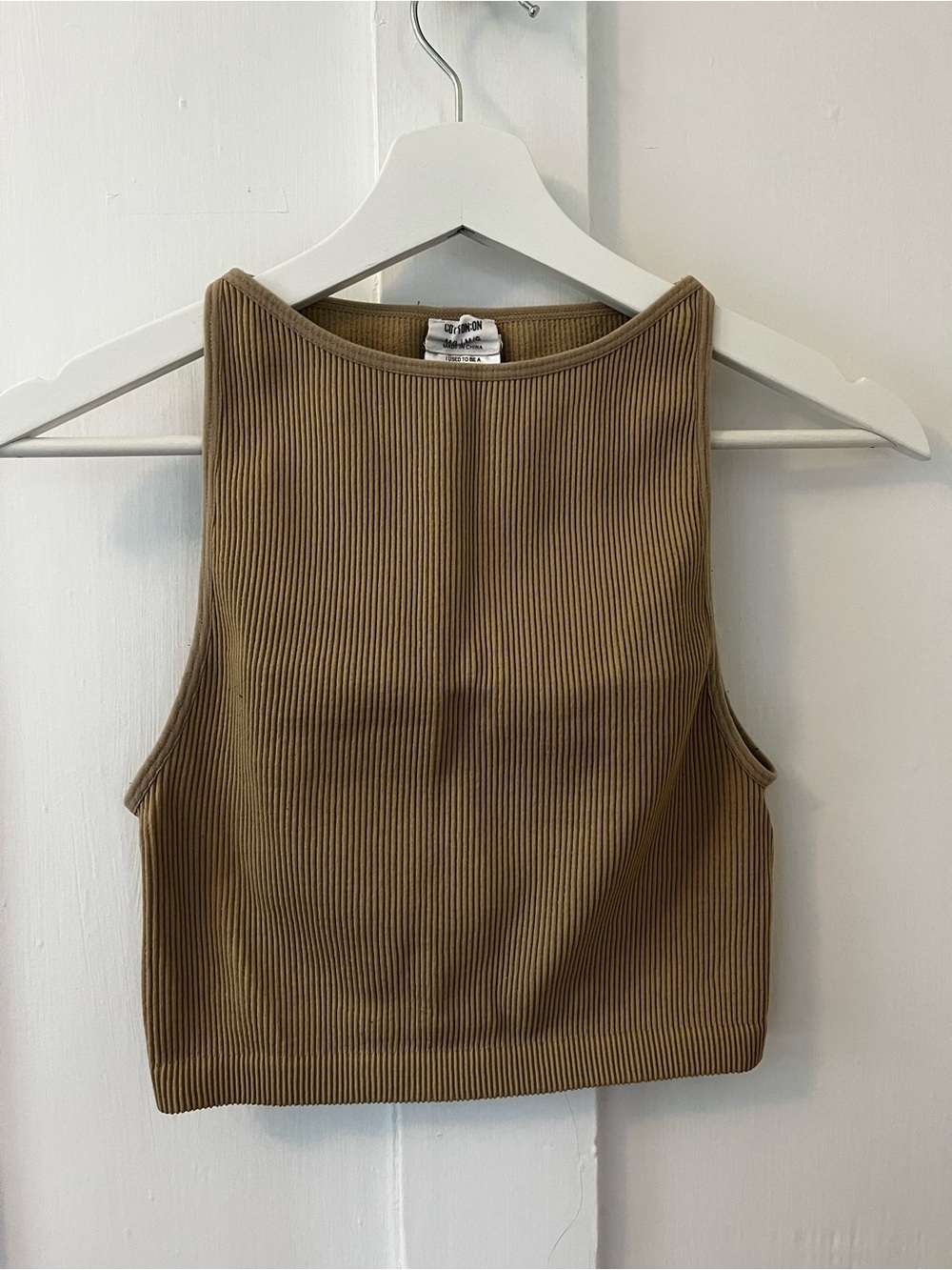 COTTON ON Ribbed Tank Crop Tops